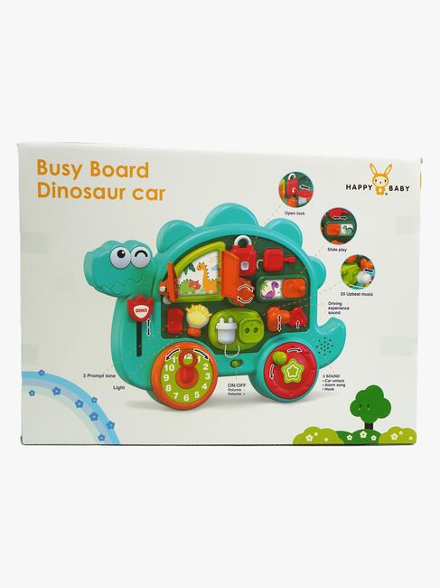 Happy Baby Aktivitetslegetøj Dinosaurbil med Lys & Musik