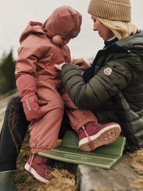 Viking Belle Butterfly 2V GTX Vinterstøvler, Dark Pink