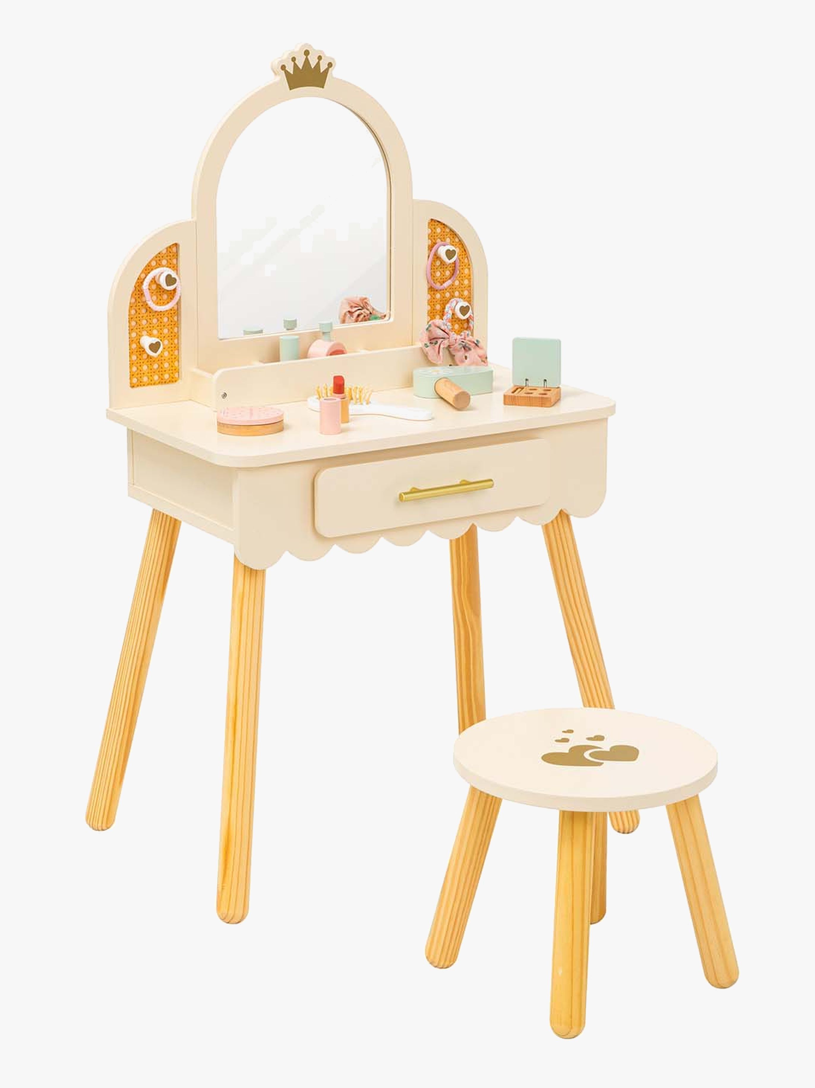 Tooky Toy Makeupbord Med Tilbehør