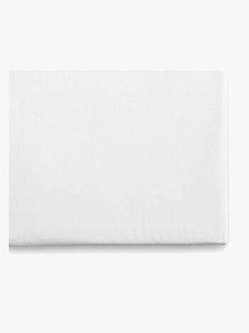 Borganäs Jersey Stræklagen 60x120, Hvid