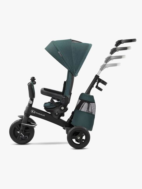 Kinderkraft EASYTWIST Midnight Trehjulet Cykel, Grøn
