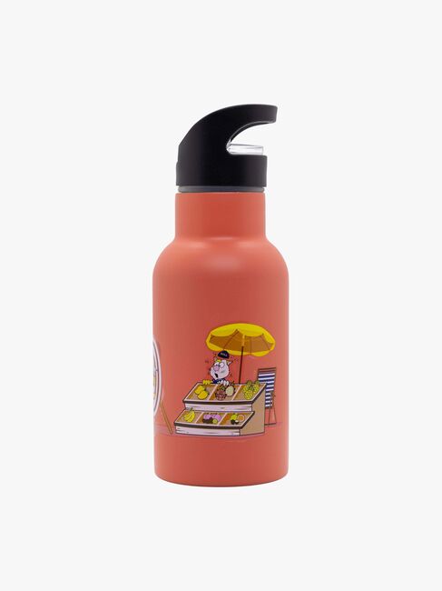 Pelle Haleløs Drikkedunk, Koralrød