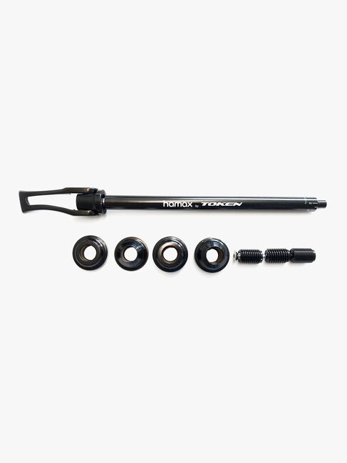 Hamax 12 mm aksel Universal, TOKEN, Sort