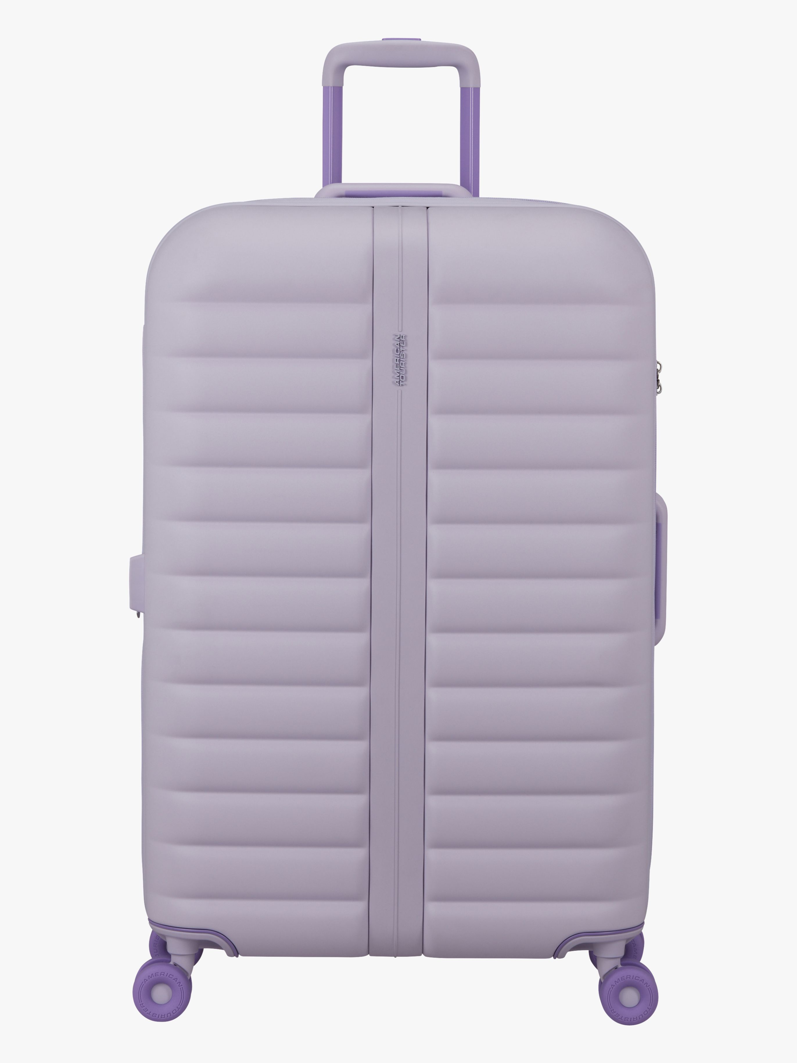 American Tourister Neovibe Spinner Kuffert 96-106L, Fresh Lilac