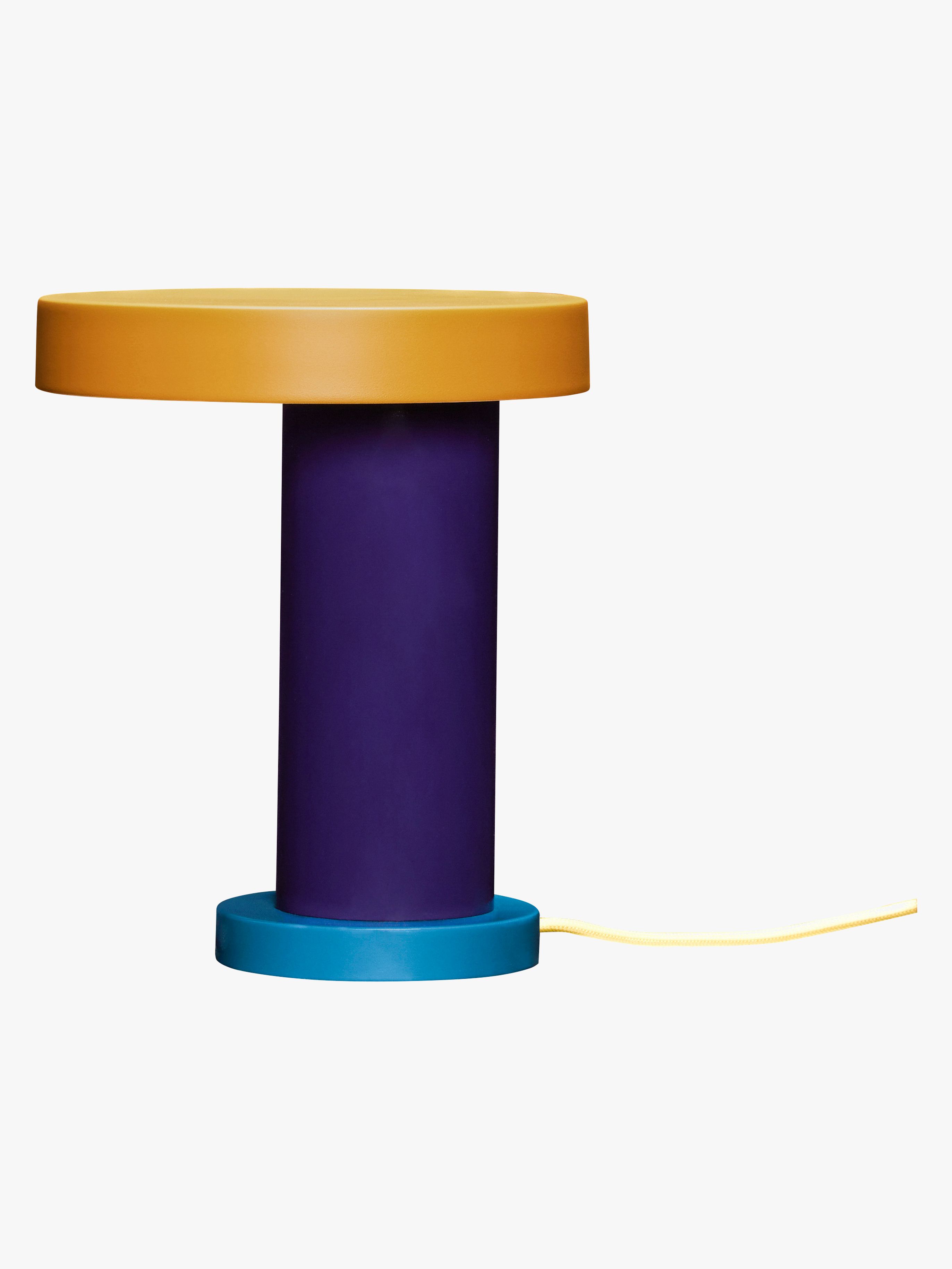 Hübsch Bordlampe Magic, Purple/Yellow, Børnelampe