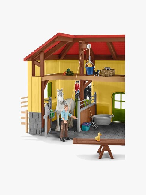 Schleich Farm World Legesæt Hestestald