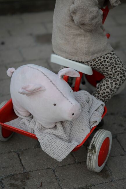 Lotte fra Ballademagergade Bamse Bamse Gris, Pink