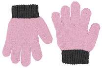 Lindberg Sundsvall Wool Glove Fingervanter 2-pak, Pink/Anthracite