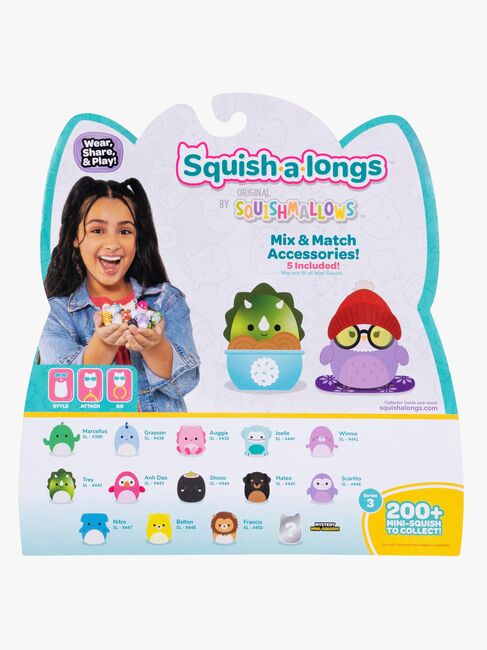 Squish-a-longs Figursæt Series 3 14-pak