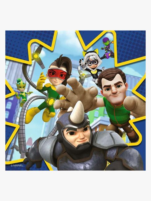 Ravensburger Marvel Spidey and His Amazing Friends Puslespil 3x49 Brikker