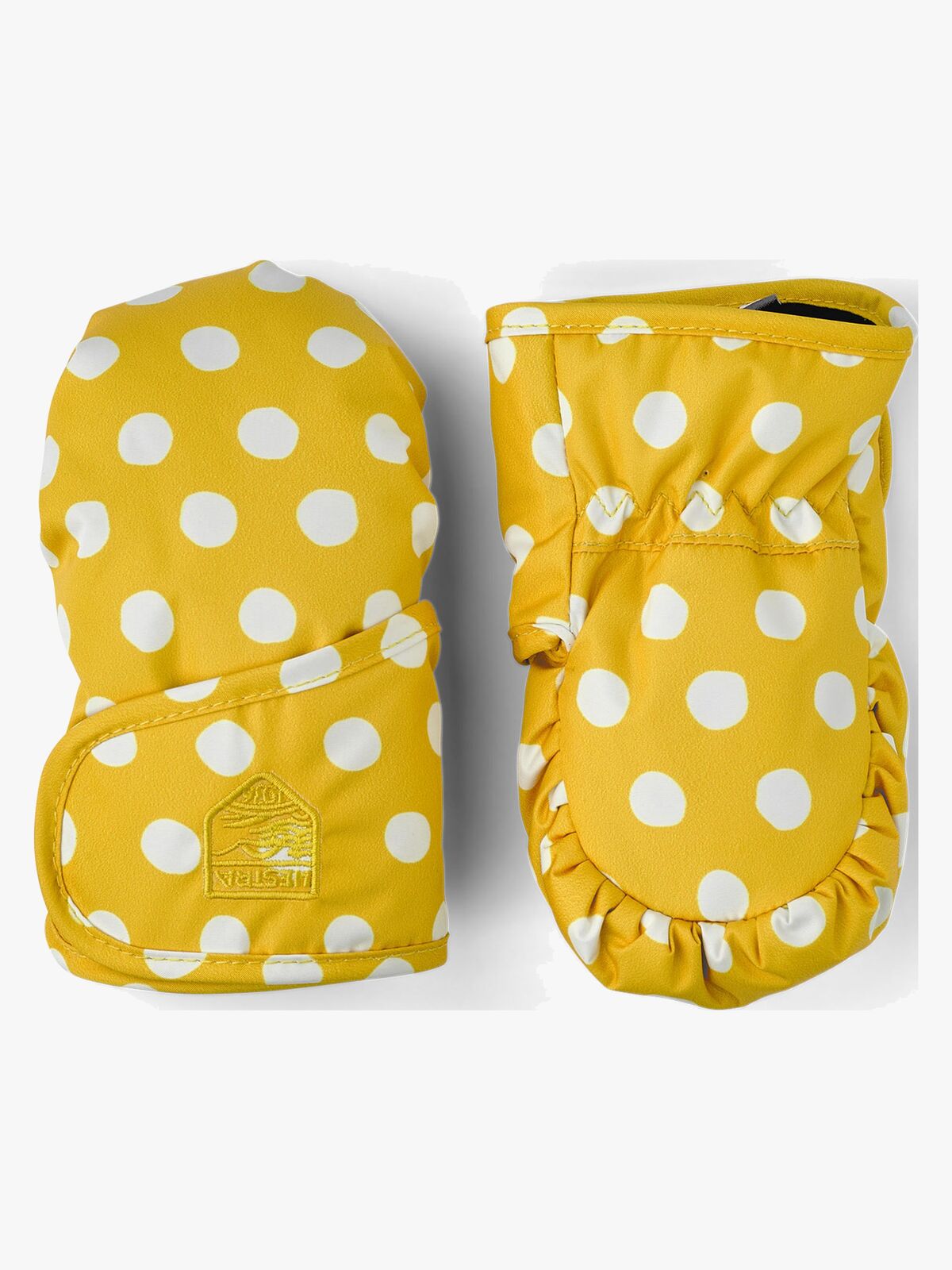 Hestra Kid's Hygge Vanter, Saffran Print