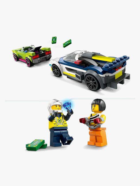 LEGO City 60415 Biljagt med politi og muskelbil