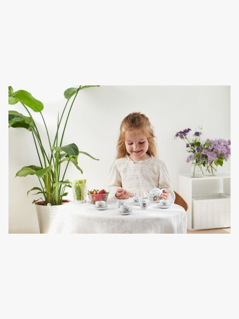 Barbo Toys Lillie & Ellie Teservice i Porcelæn 12 Brikker