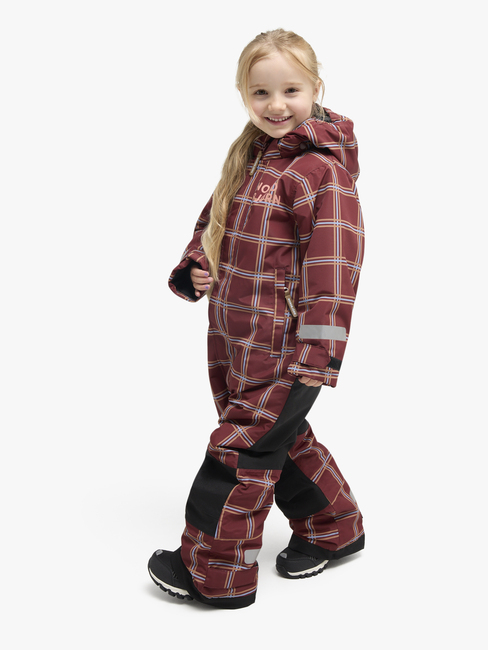 Nordbjörn Enelunden Flyverdragt, Madder Brown Checked