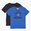 Luca & Lola Tore T-Shirt 2-pak, Blue/Navy