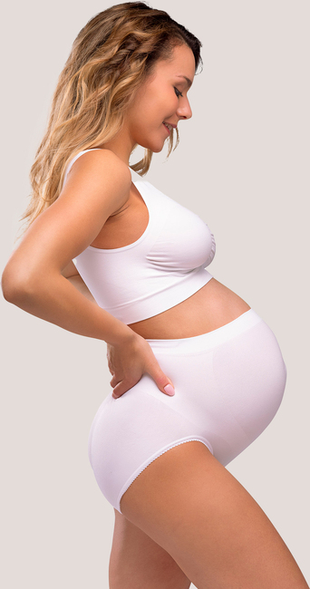 Carriwell Vente-BH Sømløs, Hvid