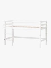 Hoppekids Basic Halvhøj Seng 70x160, Hvid