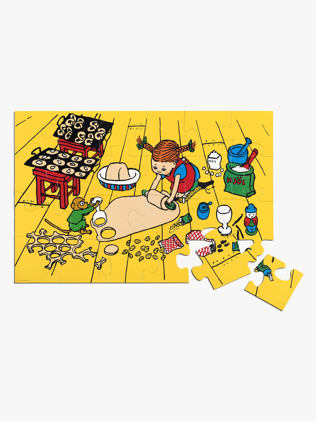 Pippi Gulvpuslespil 24