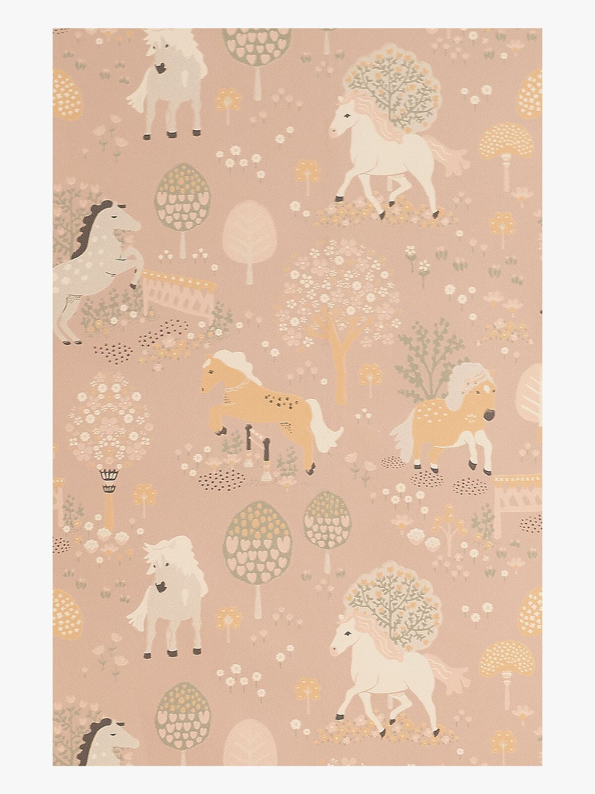 Majvillan Tapet My Sweet Pony, Dreamy Pink