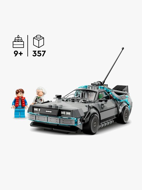 LEGO Speed Champions 77256 Tidsmaskinen fra Tilbage til fremtiden