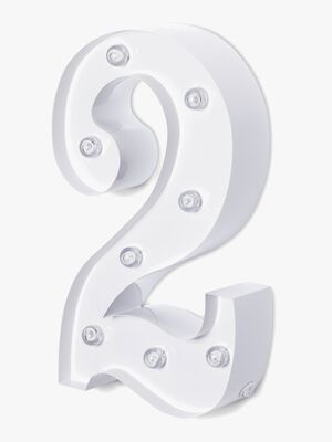 Alice & Fox Tallampe 2, Hvid