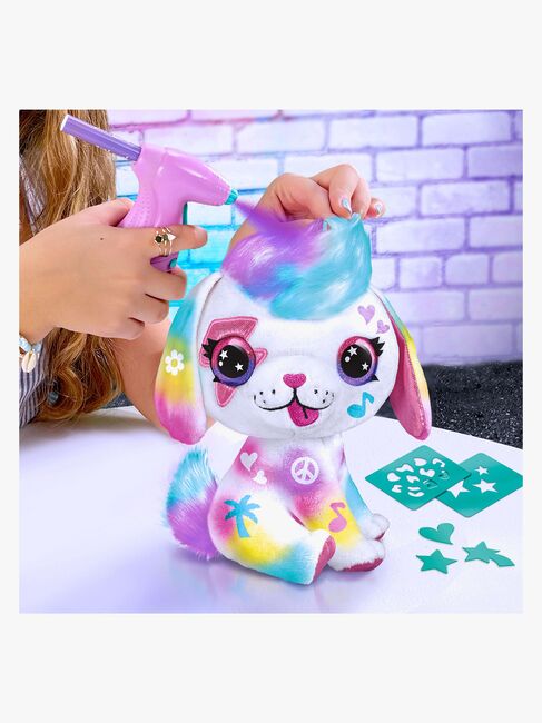 Style 4 Ever Airbrush Plush Bamse Hundehvalp