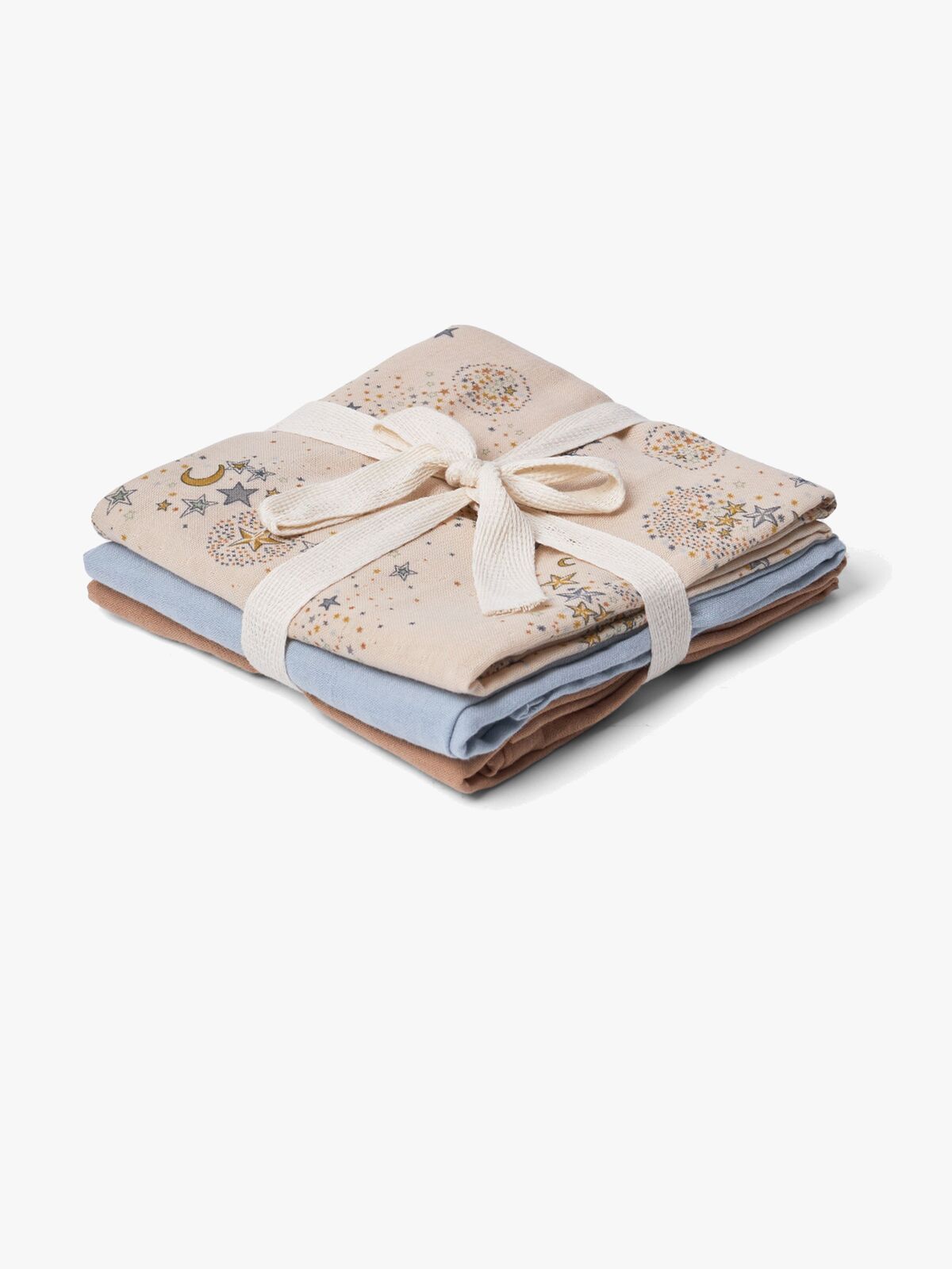 That's Mine Bora Tæppe/ Stofble i Musselin 3-pak, Million Stars