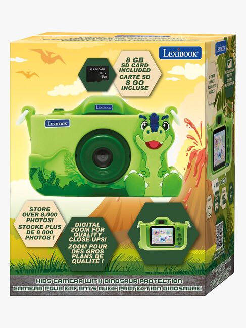 Lexibook Kids Digitalkamera Dinosaur med Beskyttende Cover