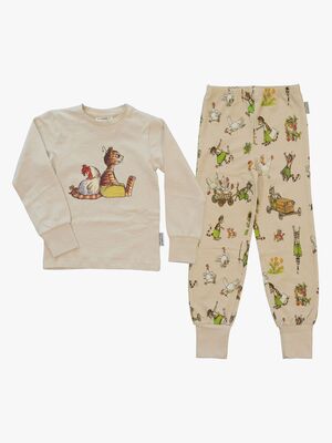 Geggamoja Pyjamas Todelt Peddersen & Findus, Beige