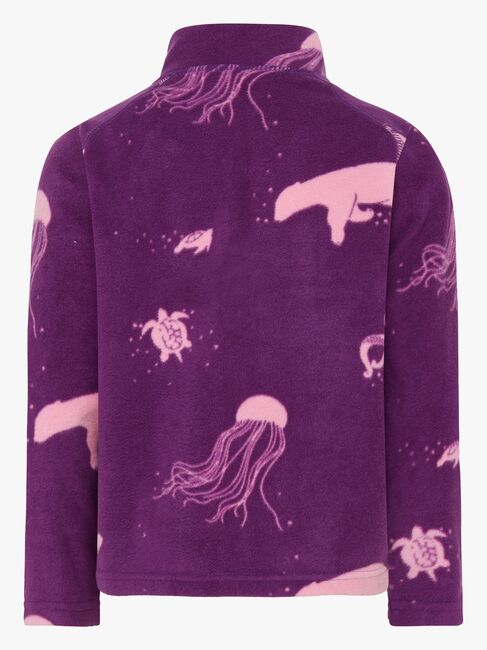 Didriksons Monte Fleecetrøje, Winter Ocean Purple