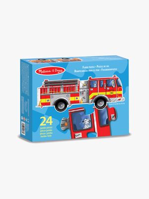 Melissa & Doug Puslespil Brandbil 24 Brikker 