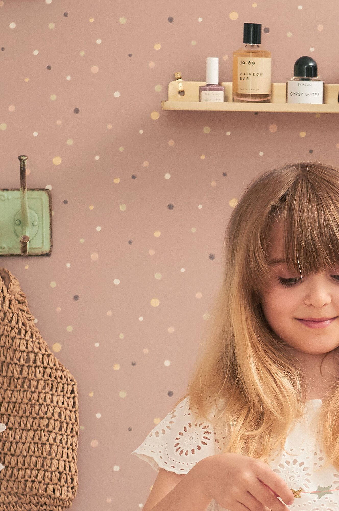 Majvillan Tapet Stardust, Cozy Lilac