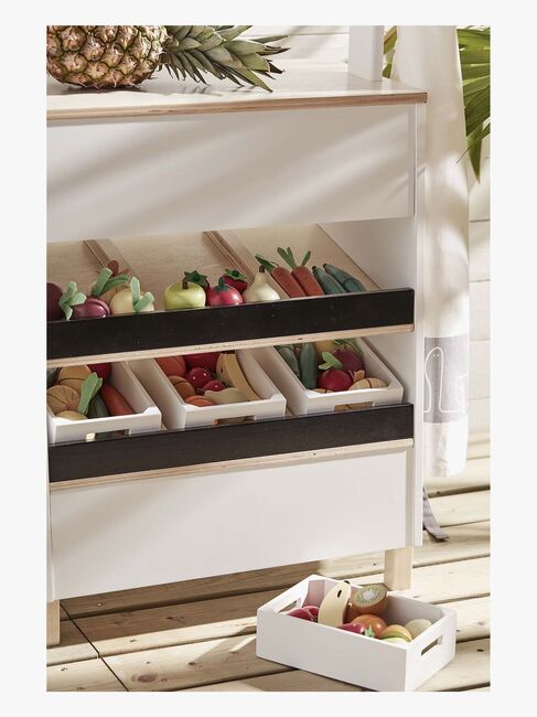 Kids Concept Bistro Markedsbod, Hvid/Multi