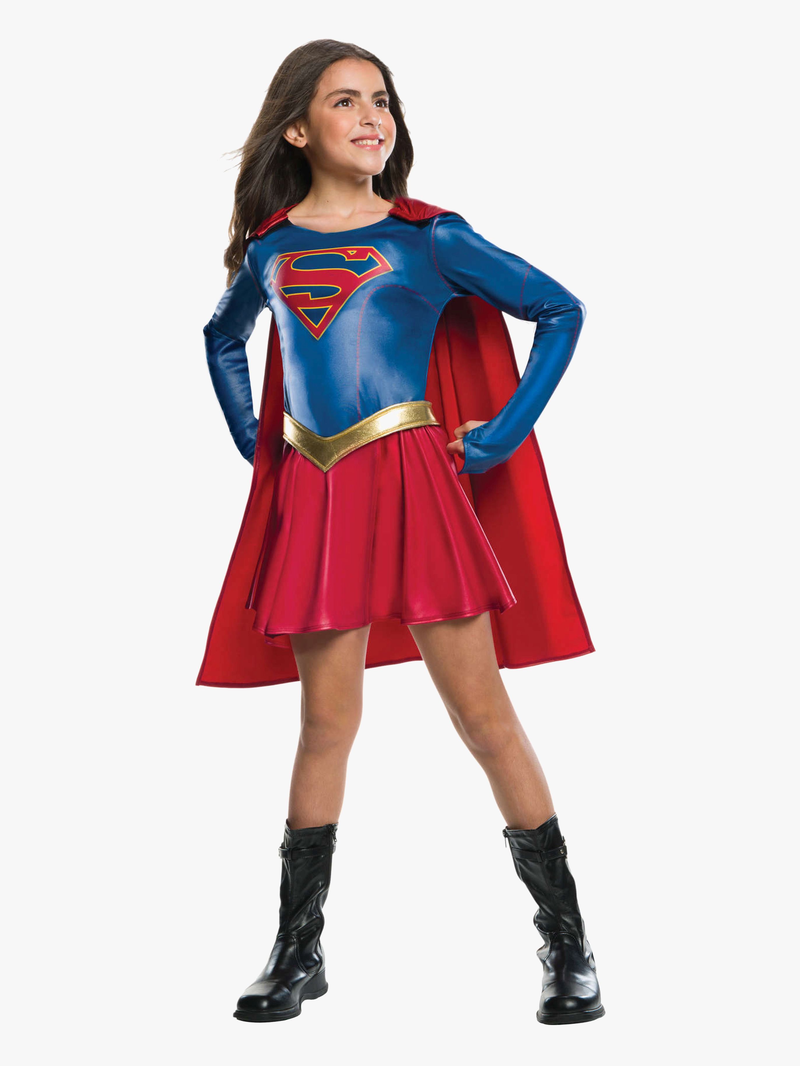 Rubies Supergirl Kostume med Kappe, 5-7 år