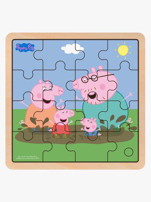 Gurli Gris Træpuslespil 16 Brikker Mudder