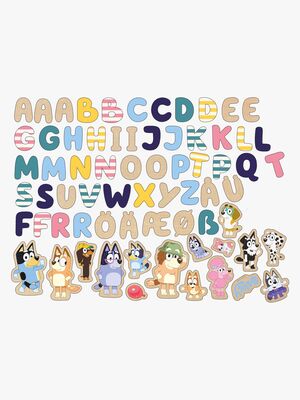 Bluey Magnet Bogstaver og Figurer