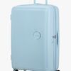 American Tourister Soundbox Spinner Kuffert 97L, Pastel Blue