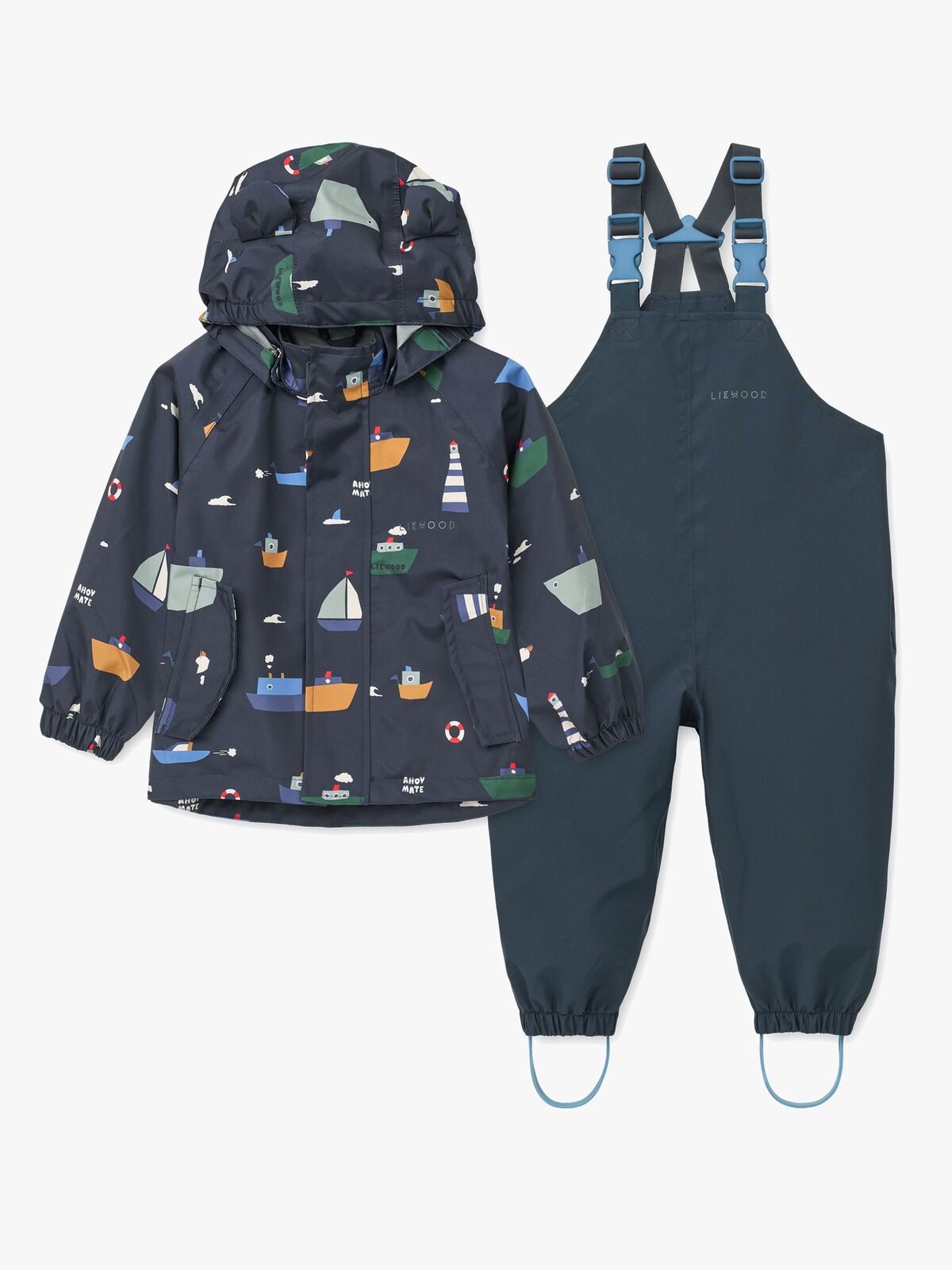 LIEWOOD Manu Regnsæt, Sailing/Classic Navy
