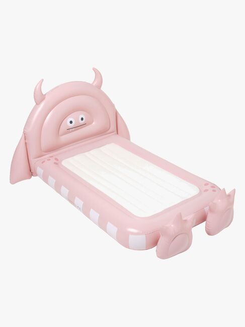 SUNNYLiFE  Oppustelig Børneseng, Monster Pink