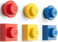 LEGO Magneter 6-pak, Røde/Blå/Gule