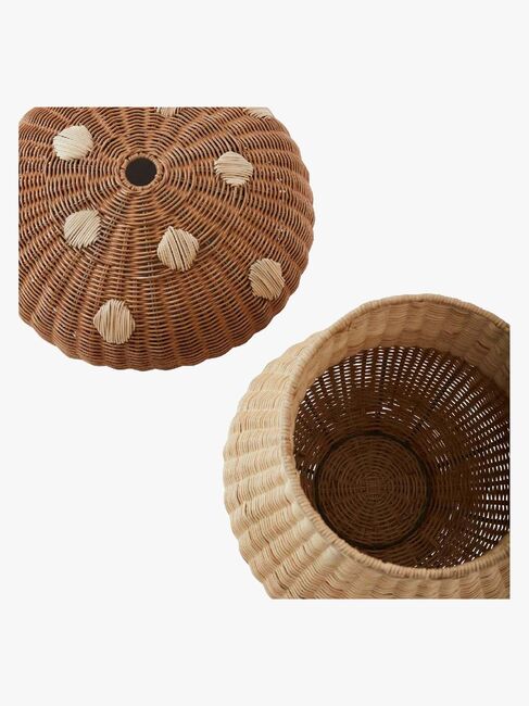 OYOY Mushroom Basket, Nature