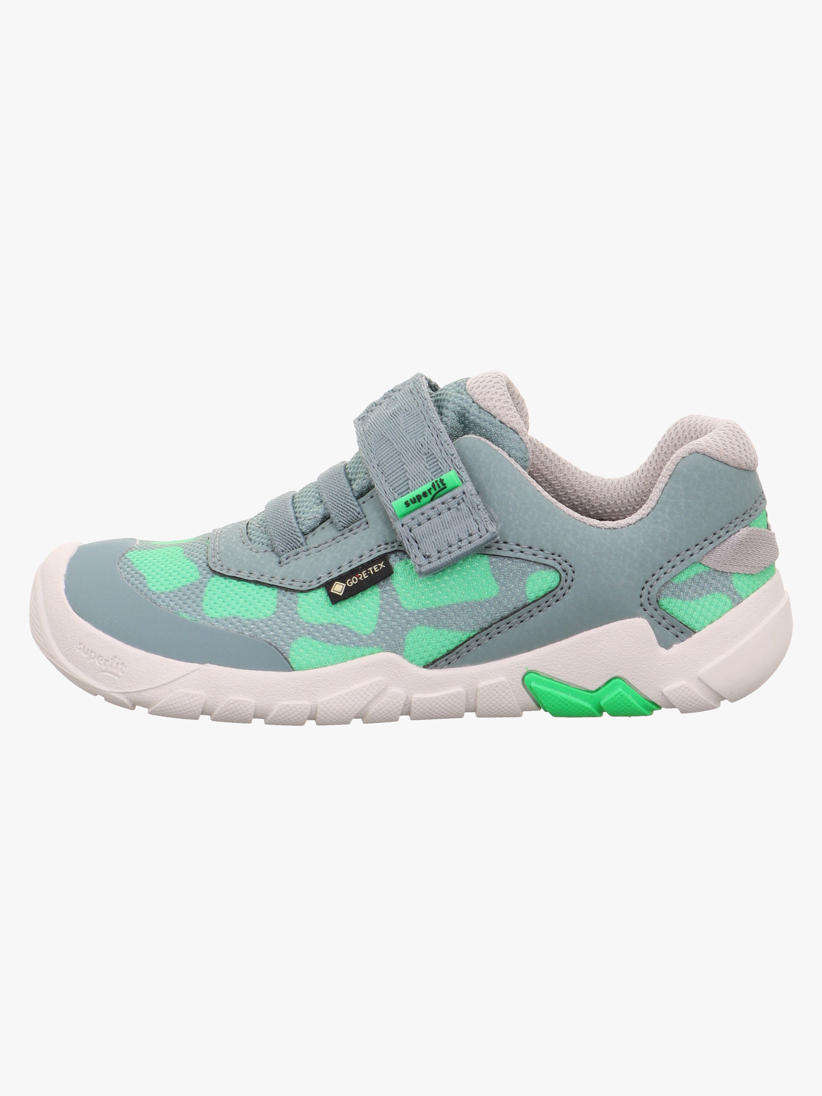 Superfit Trace Barefoot GTX Sneakers, Light Green/Light Grey, 27