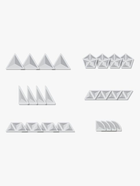 Connetix Byggesæt Clear Shape Udvidelsessæt 24 Dele