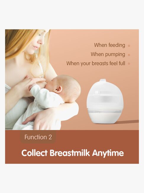 Beemoo CARE Horigen Bærbar Manuel Brystpumpe inkl. 10-pak Ammeindlæg