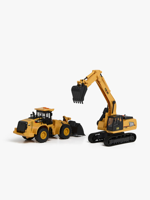 Alex's Garage City Service Byggekøretøj 2-pak