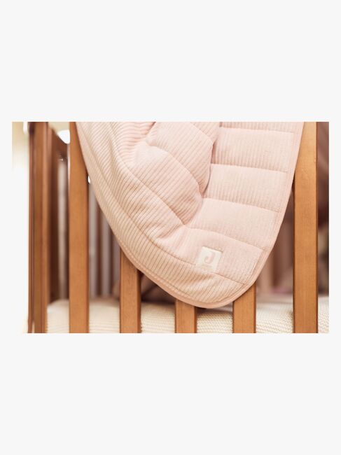 Jollein Tæppe 75x100 cm Velvet Rib, Wild Rose
