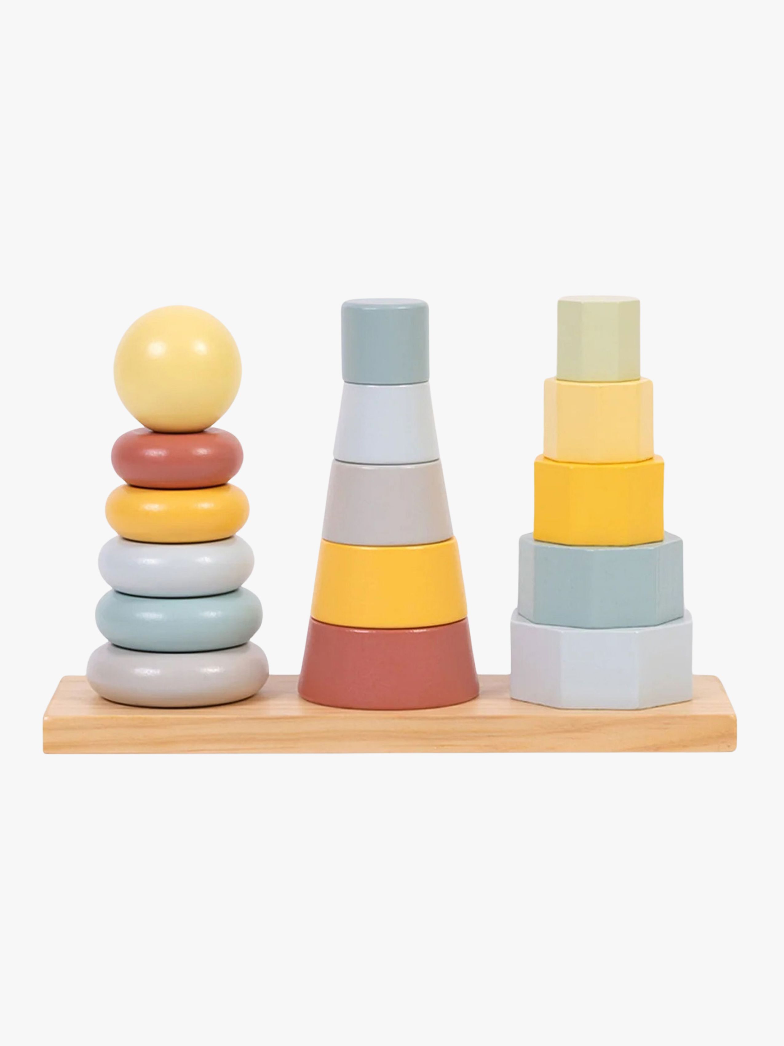 Tooky Toy Shape Tower Stablelegetøj