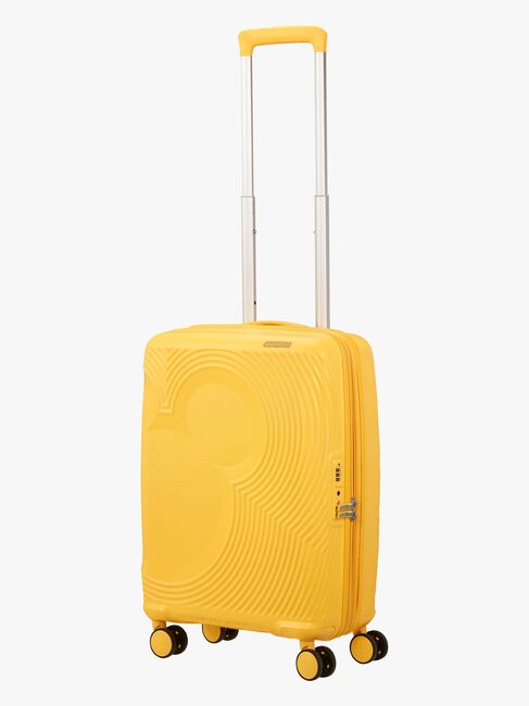 American Tourister Mickey Magic Spinner Kuffert 37-44L, Flower Yellow