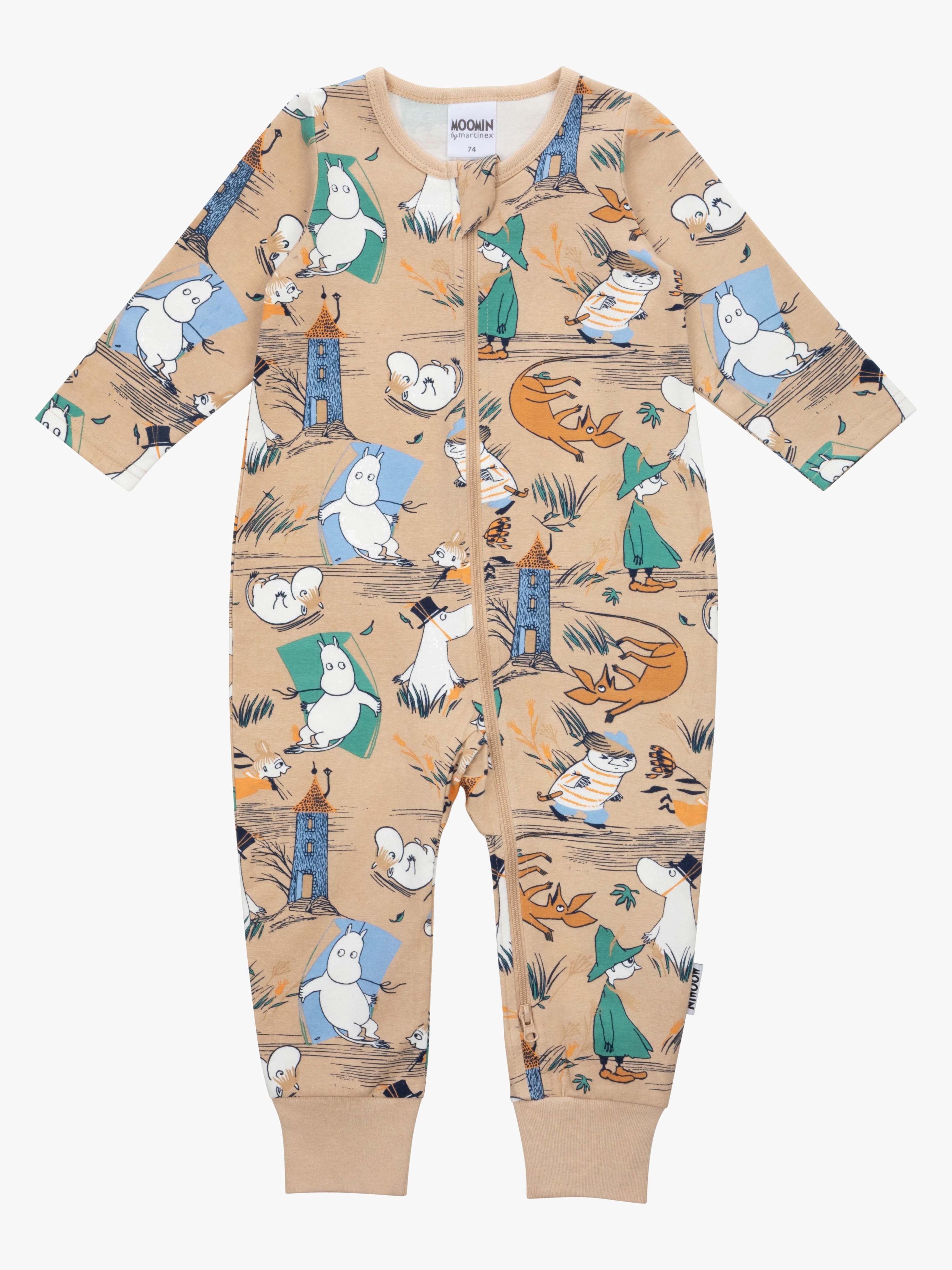 Moomin by Martinex Storm Pyjamas Baby, Beige, 68