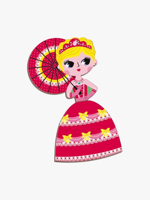 Janod Magneti'Book Princesses Magnetsæt 55 Stk.